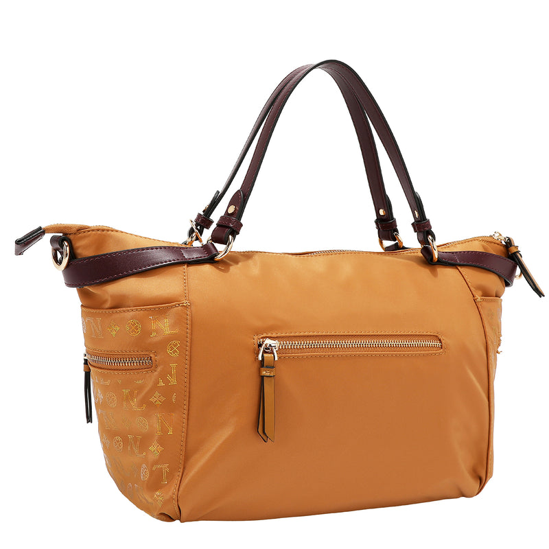 MONOGRAM LOGO SHOPPER BAG