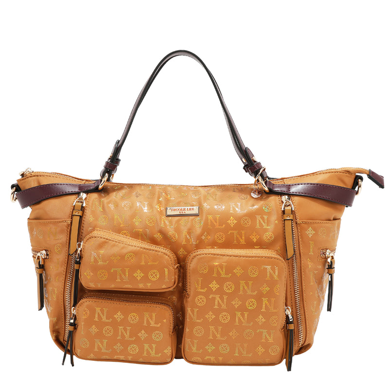 MONOGRAM LOGO SHOPPER BAG