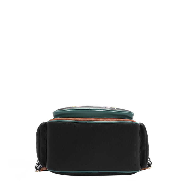 Solid and structured base of the Nicole Lee Family Yearbook zip backpack that is part of the Family Yearbook 3-in-1 set! 