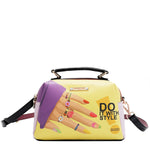 NAIL POLISH 3 PIECE SET (Handbag, Crossbody, Wallet)