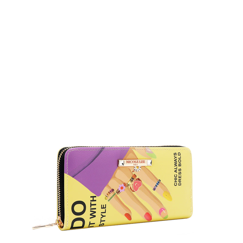 NAIL POLISH 3 PIECE SET (Handbag, Crossbody, Wallet)