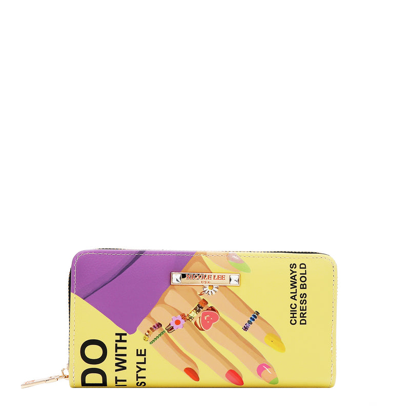 NAIL POLISH 3 PIECE SET (Handbag, Crossbody, Wallet)