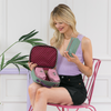 TRAVEL HANDBAG WITH POUCH SET