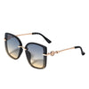 OUR GLITTER SUNGLASSES IN BLUE WITH GLITTER INLAY FRAME DESIGN
