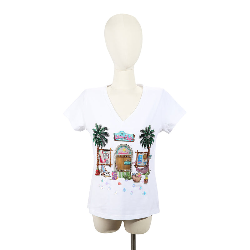 FASHION V-NECK SHIRT