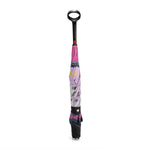 OUR BLAKELY INVERTED CUP HOLDER UMBRELLA IN OUR NICOLE LEE NAIL POLISH DESIGN. CLOSE WITH AN Automatic push-button
