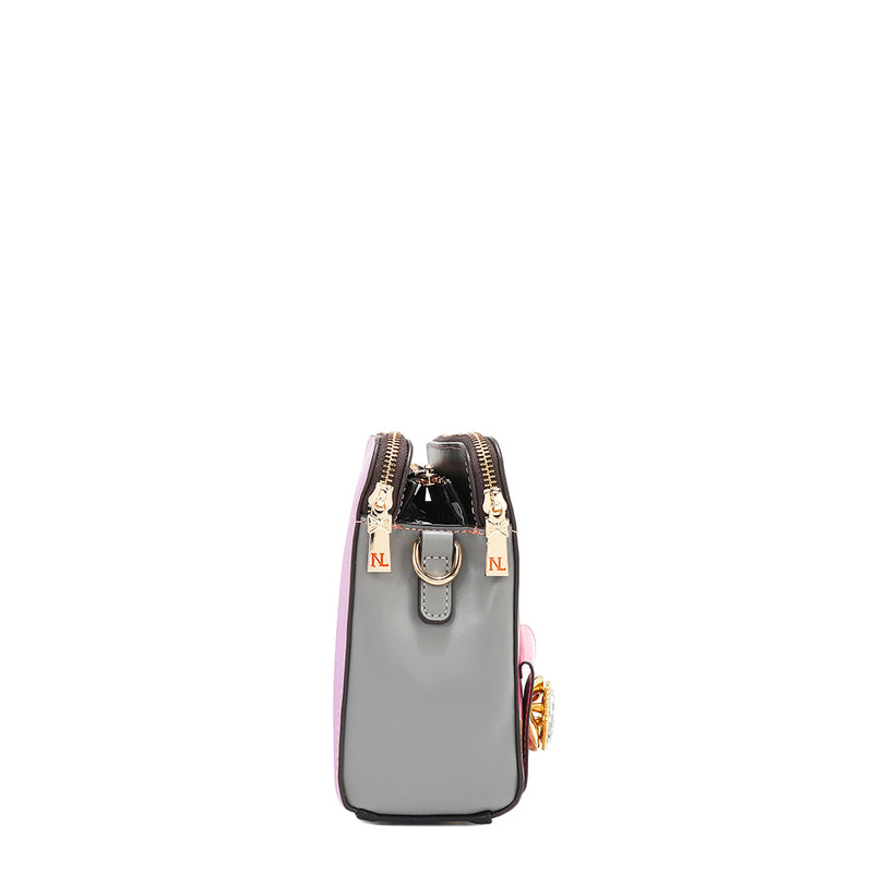 VIOLET BLOSSOM CROSSBODY