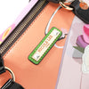 VIOLET BLOSSOM WIDE HANDBAG