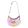 VIOLET BLOSSOM SHOULDER BAG