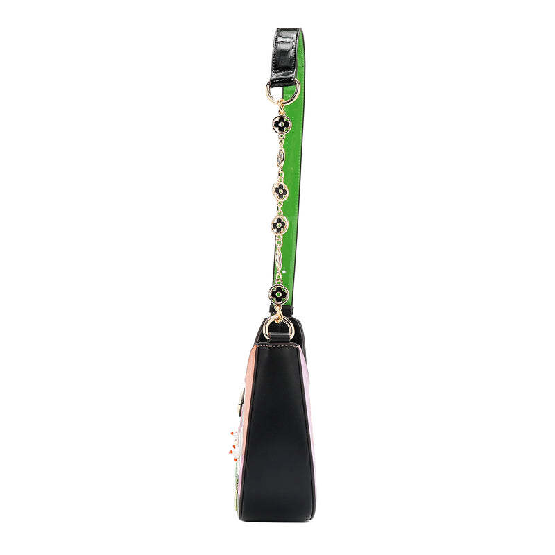 VIOLET BLOSSOM SHOULDER BAG