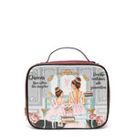 TRAVEL HANDBAG WITH POUCH SET