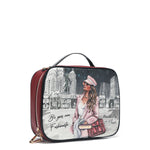 TRAVEL HANDBAG WITH POUCH SET