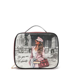 TRAVEL HANDBAG WITH POUCH SET