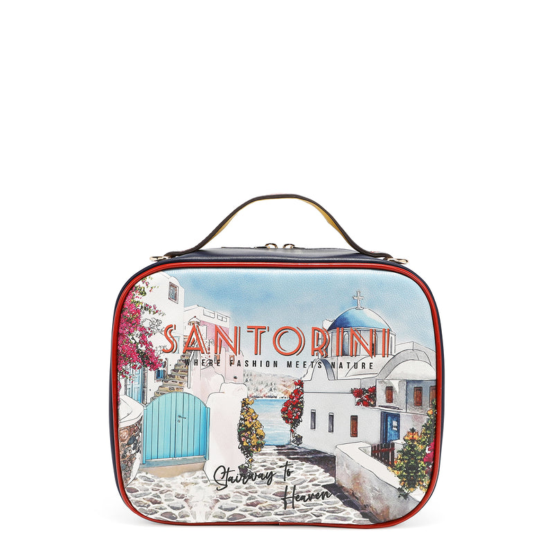 TRAVEL HANDBAG WITH POUCH SET