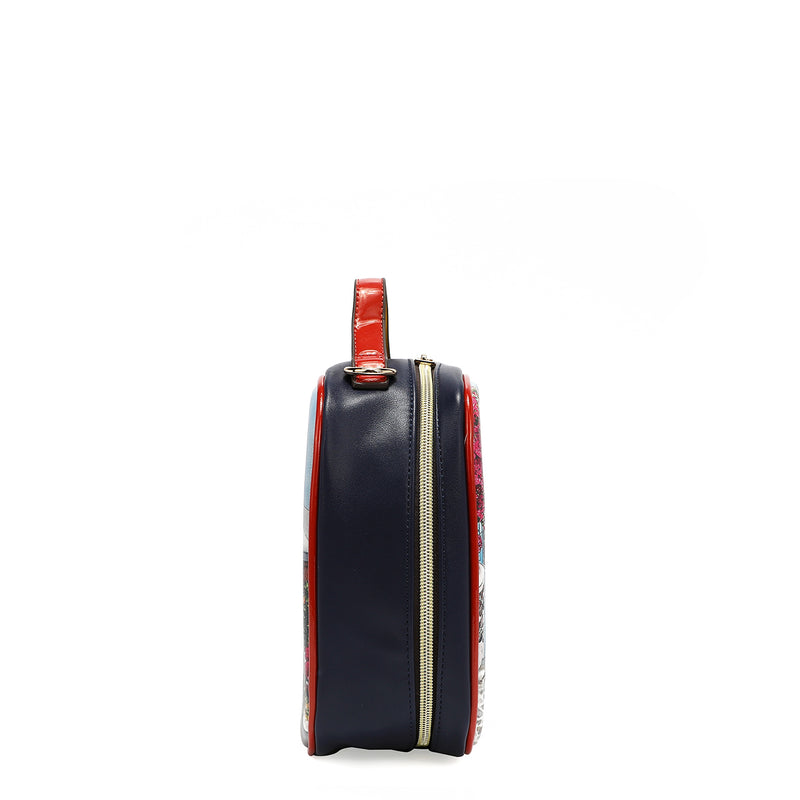 TRAVEL HANDBAG WITH POUCH SET