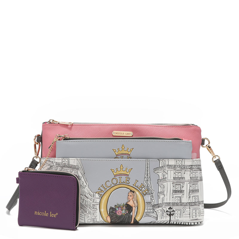 3 PIECE POUCH SET