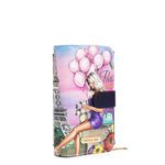 TRIFOLD PHONE CASE CROSSBODY WALLET