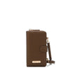 2 PIECE SOLID PHONE CASE CROSSBODY WALLET