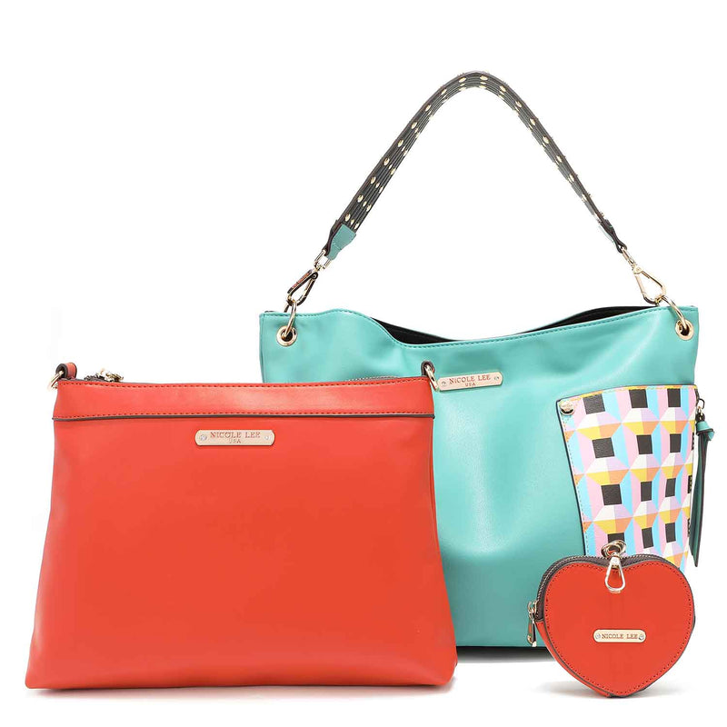 QUIHN 3 PIECE HANDBAG SET