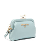 OUR ELSIE PEARL COIN PURSE IN OUR BLUE DESIGN 
