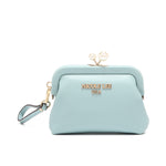 OUR ELSIE PEARL COIN PURSE IN OUR BLUE DESIGN 