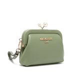 OUR NICOLE LEE  ELSIE PEARL COIN PURSE IN OUR SAGE DESIGN 