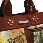PARIS FASHION WEEK LARGE SHOULDER BAG
